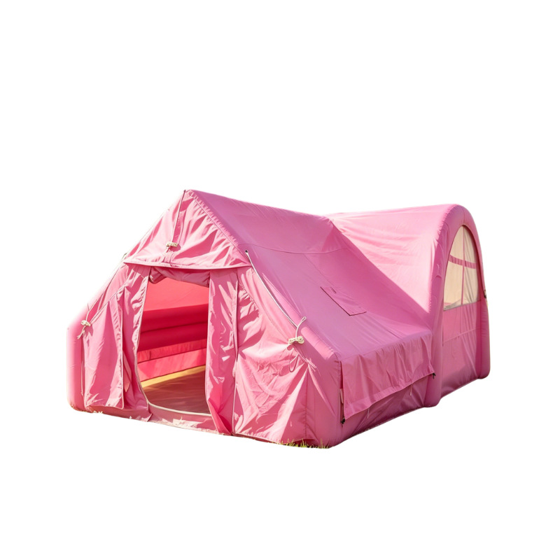 Kids Outdoor Tent - 12.6sqm Inflatable Camping Tent, All-in-One Air