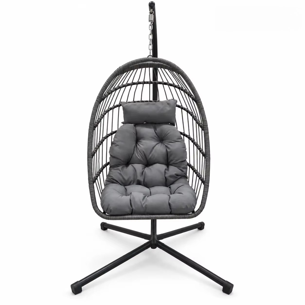 Kids Outdoor Swing Set - Patio Swing With Stand Outdoor Furniture