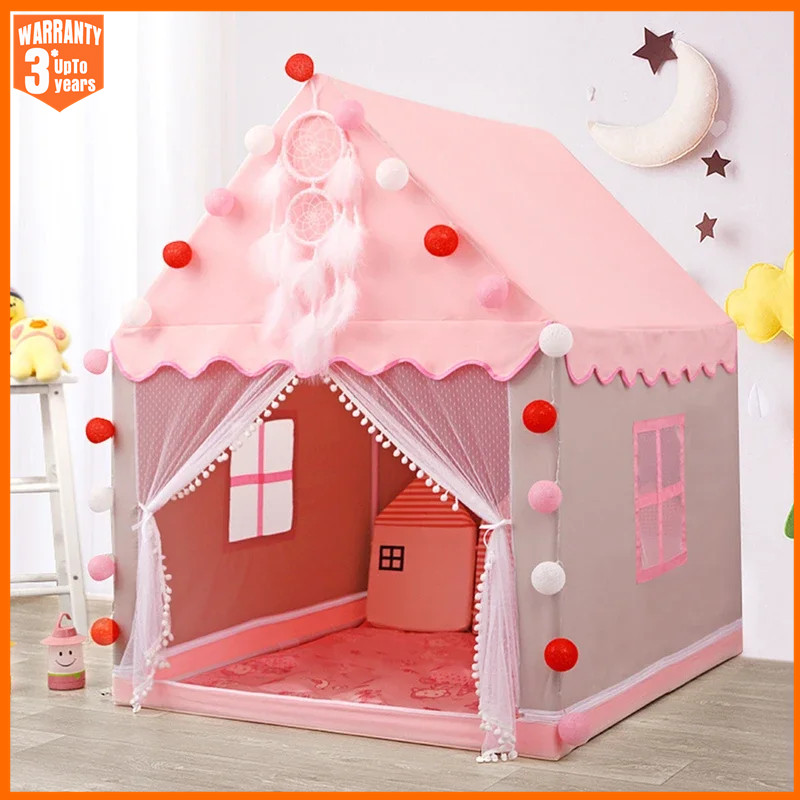 Kids Outdoor Tent - Children Play Tent Princess Castle House
