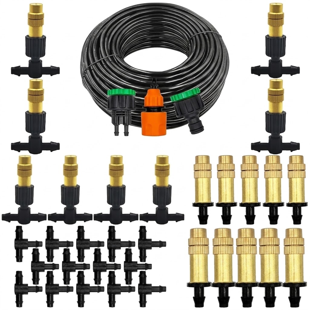 Kids Outdoor Water Sprinkler - 4/7mm Hose for Greenhouse Plant Pots