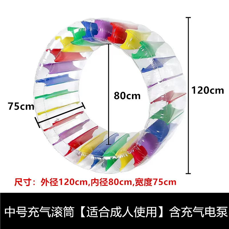 Kids Outdoor Activity Centre - Water Inflatable Roller Children Swimming Ring,