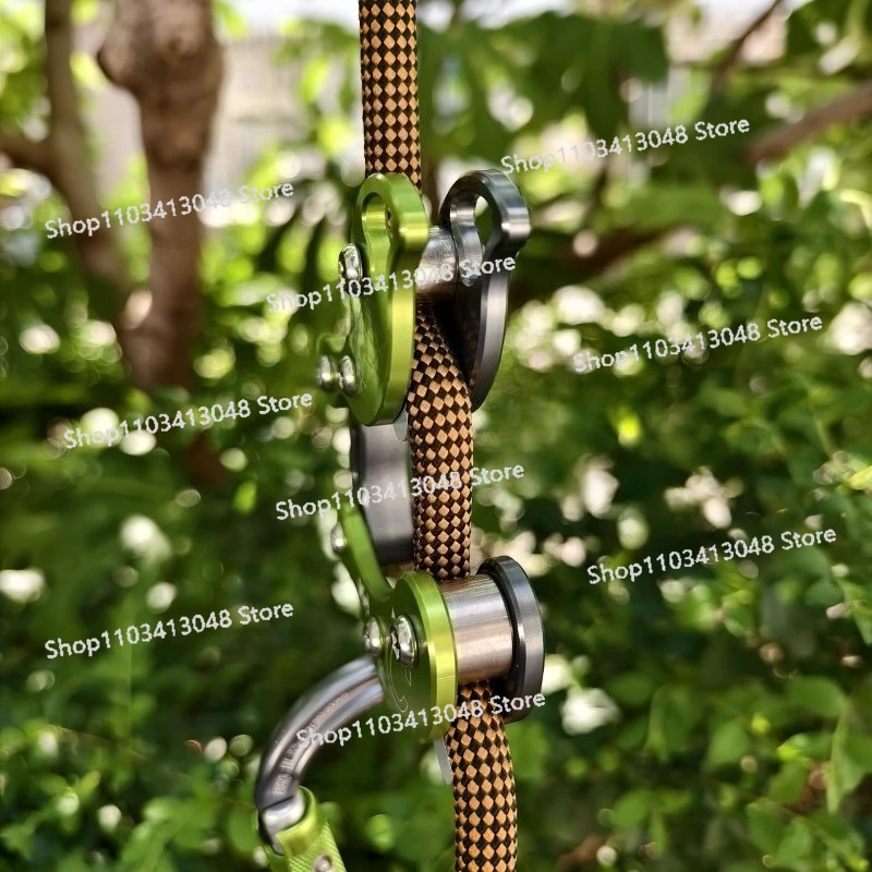Kids Outdoor Adventure - Eight Rings Climbing Tree Mechanical Grip