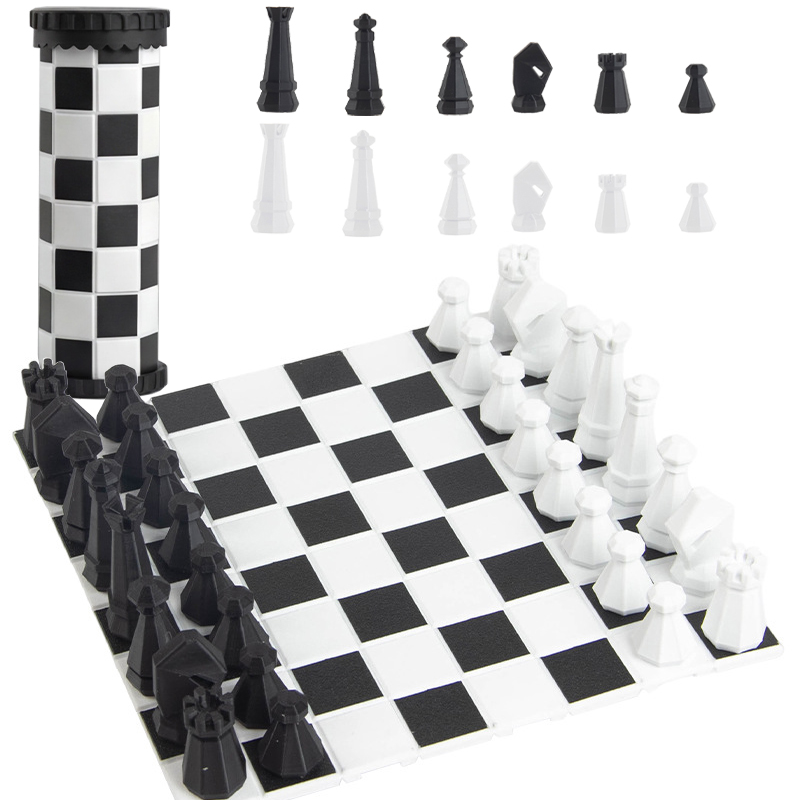 Kids Outdoor Adventure - 2 in 1 Portable Chess Game
