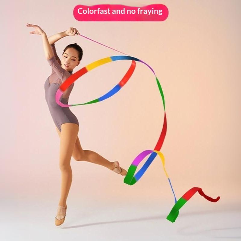 Colorful Gymnastics Ribbon Wit - Kids Outdoor Balance Beam 评论和价格