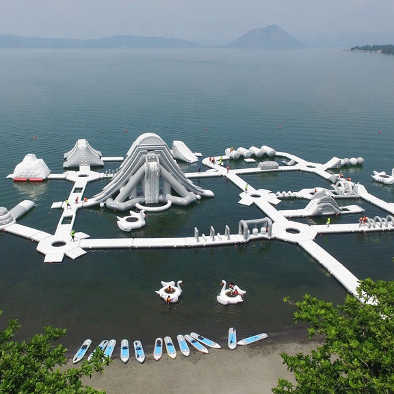 Adult giant slide commercial k - Kids Outdoor Water Park 评论和价格