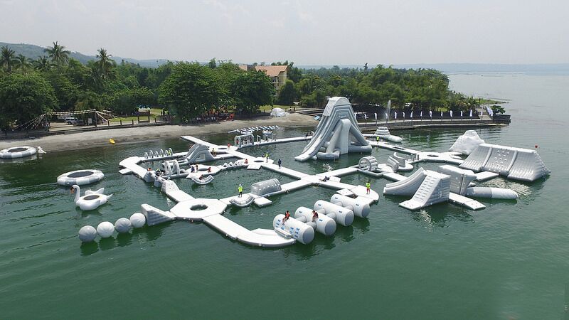 Adult giant slide commercial k - Kids Outdoor Water Park 评论和价格