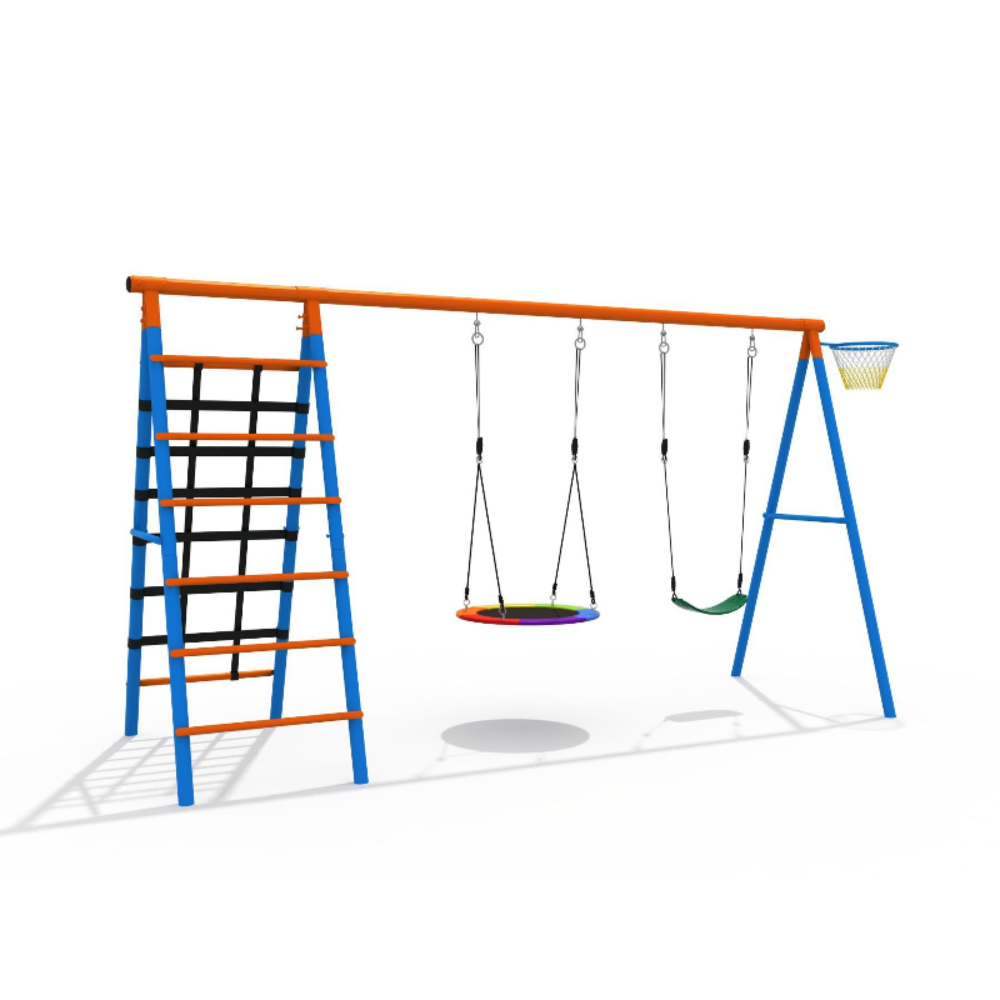 3-in-1 Kids Swing Slide Climbi - Kids Outdoor Swing Set With Slide 评论和价格