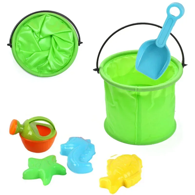 Beach Sand Bucket Toy  Collaps - Kids Outdoor Play Area 评论和价格