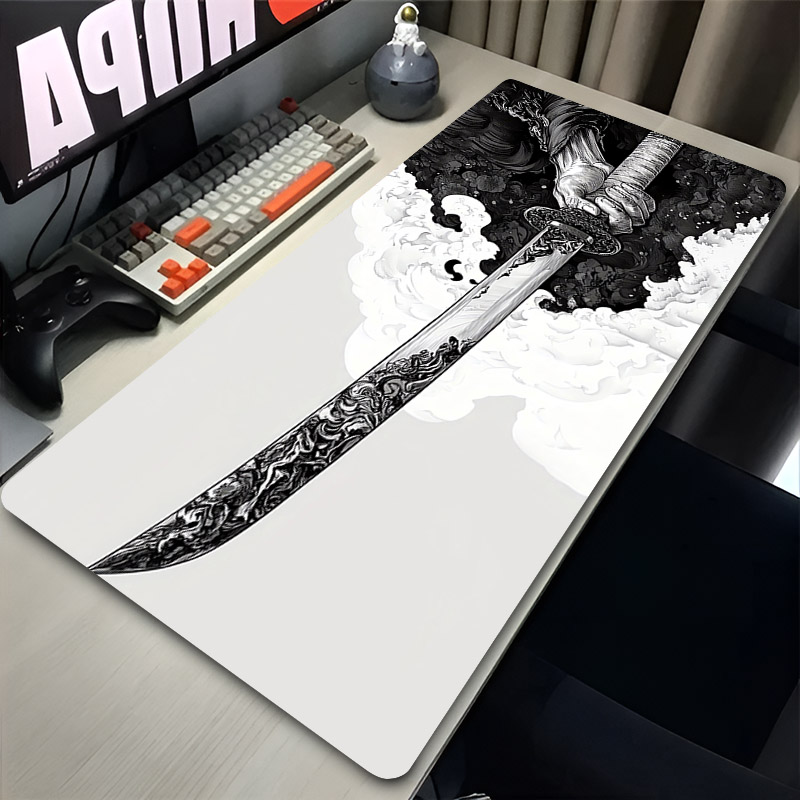Samurai Black And White Anime  - Bubble Sword Wand 评论和价格