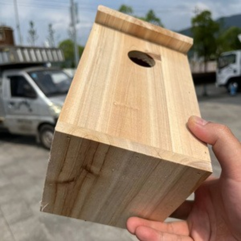 Outdoor Wooden Bird House Nest - Kids Outdoor Play Area 评论和价格