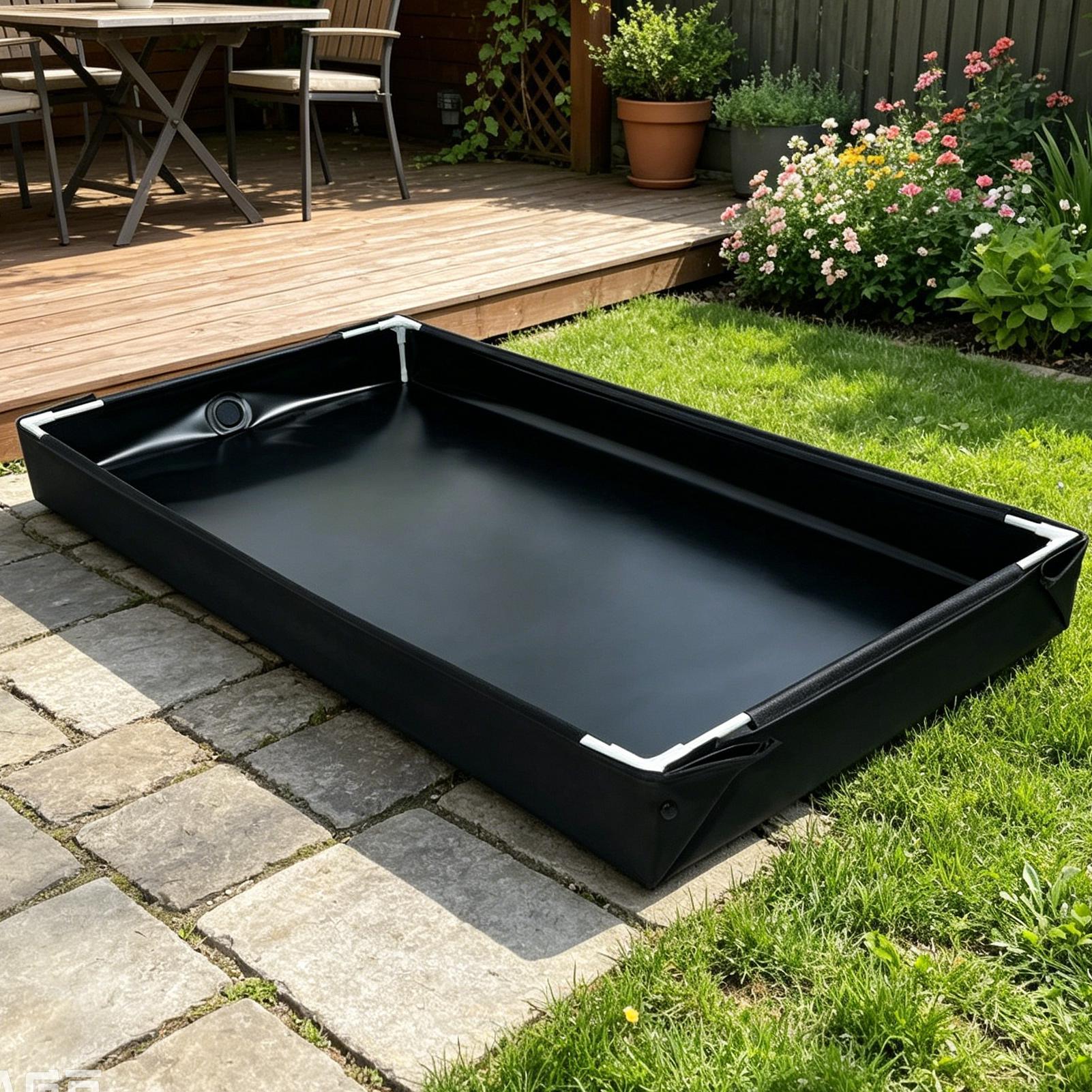 Portable Shower Pan with Drain - Kids Outdoor Tent 评论和价格