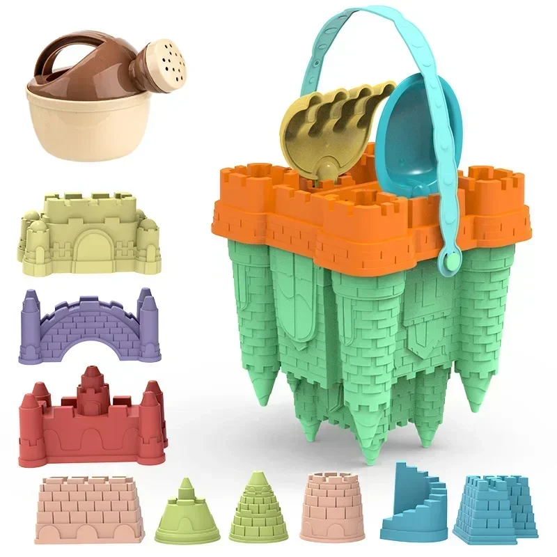 Beach Castle Bucket, Sand Scoo - Kids Outdoor Nature Play 评论和价格