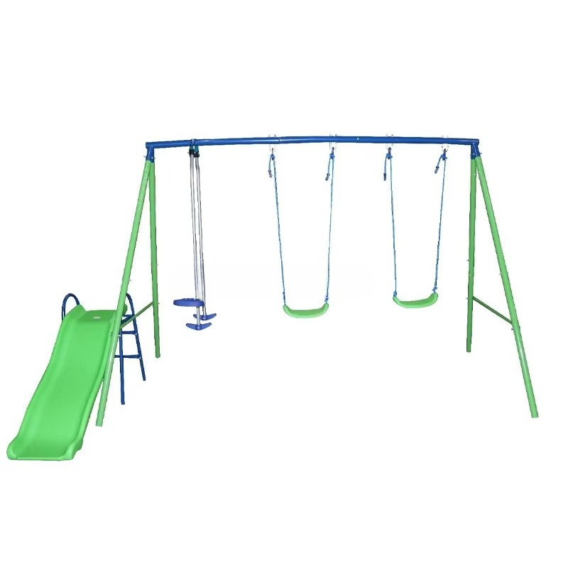 Swing and Slide Set Outdoor Ki - Kids Outdoor Swing Set With Slide 评论和价格