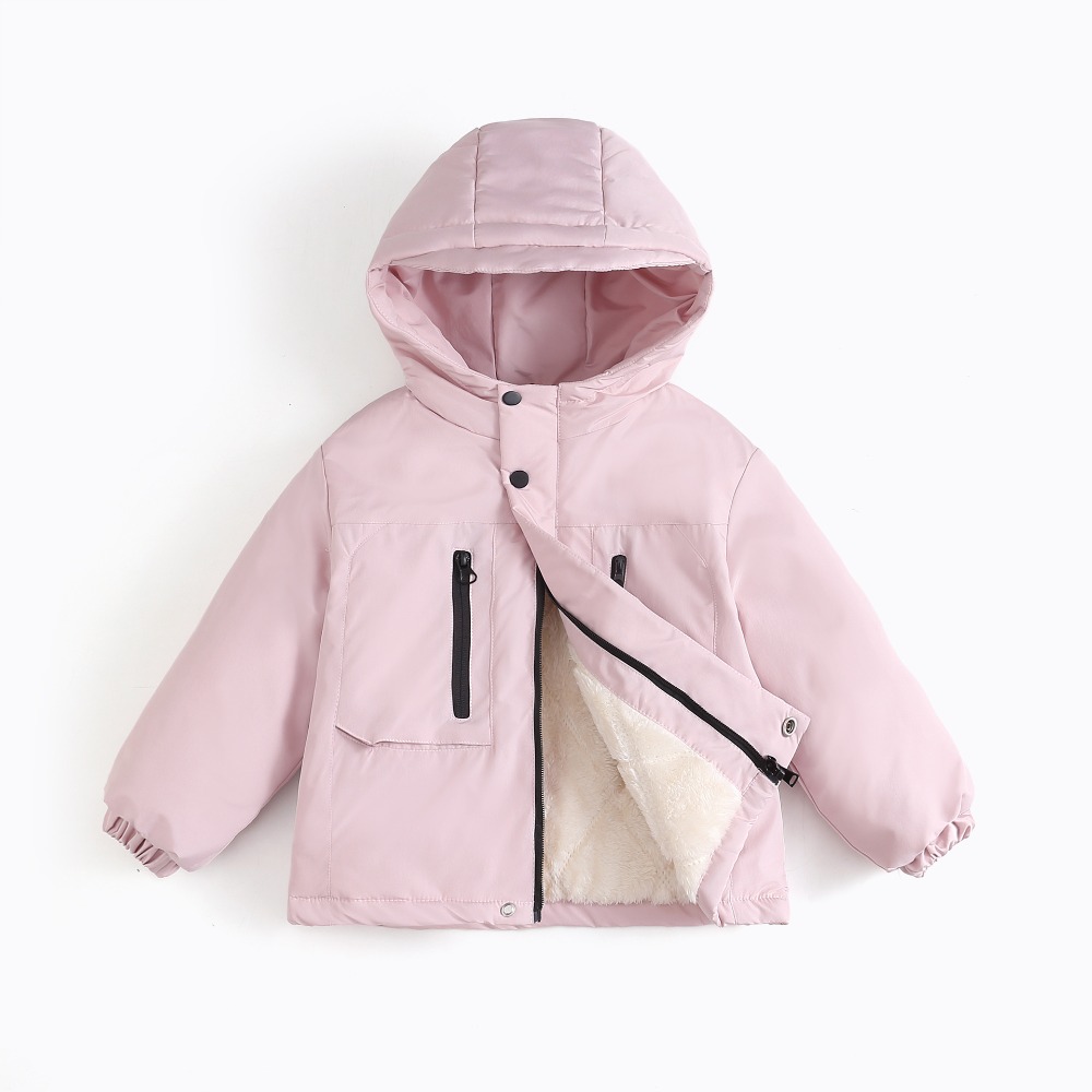 Kids Hooded Fleece Lined Winte - Kids Outdoor Zipline 评论和价格