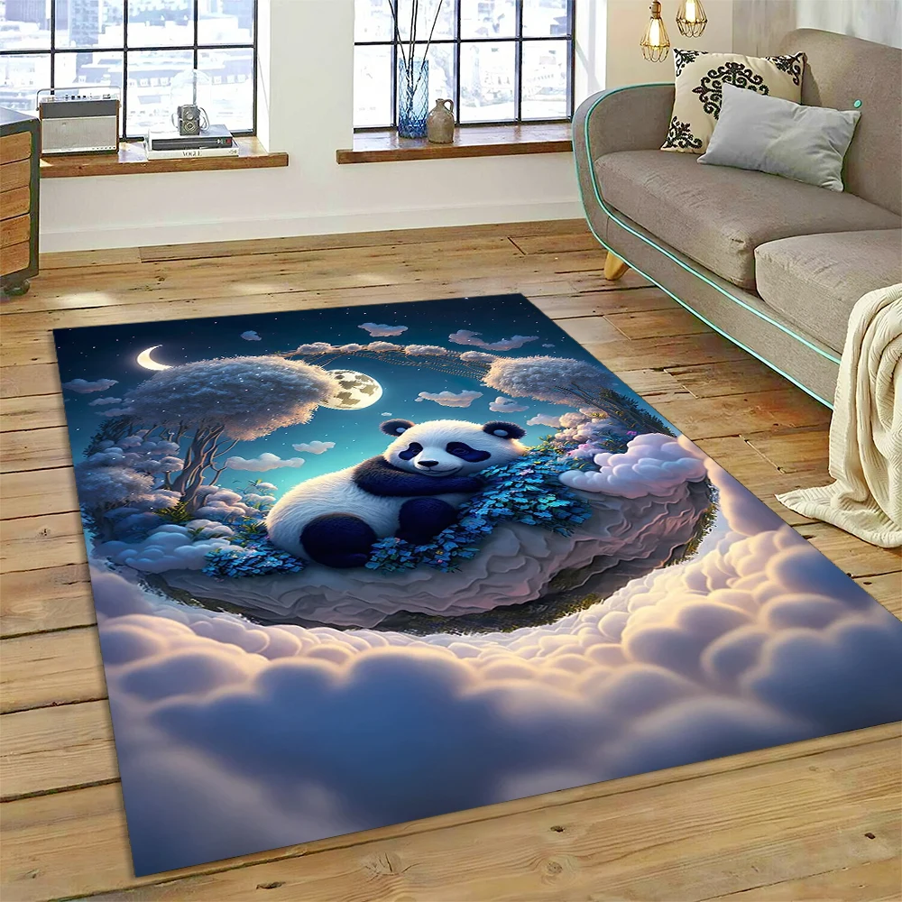 Cute Moon Panda Animal Cartoon - Kids Outdoor Play Area 评论和价格