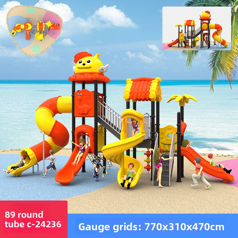 Factory Commercial Small Toddl - Kids Outdoor Swing Set With Slide 评论和价格