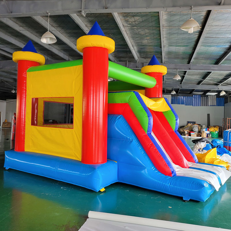 Bounce House with Slide Jumpin - Kids Outdoor Jump House 评论和价格