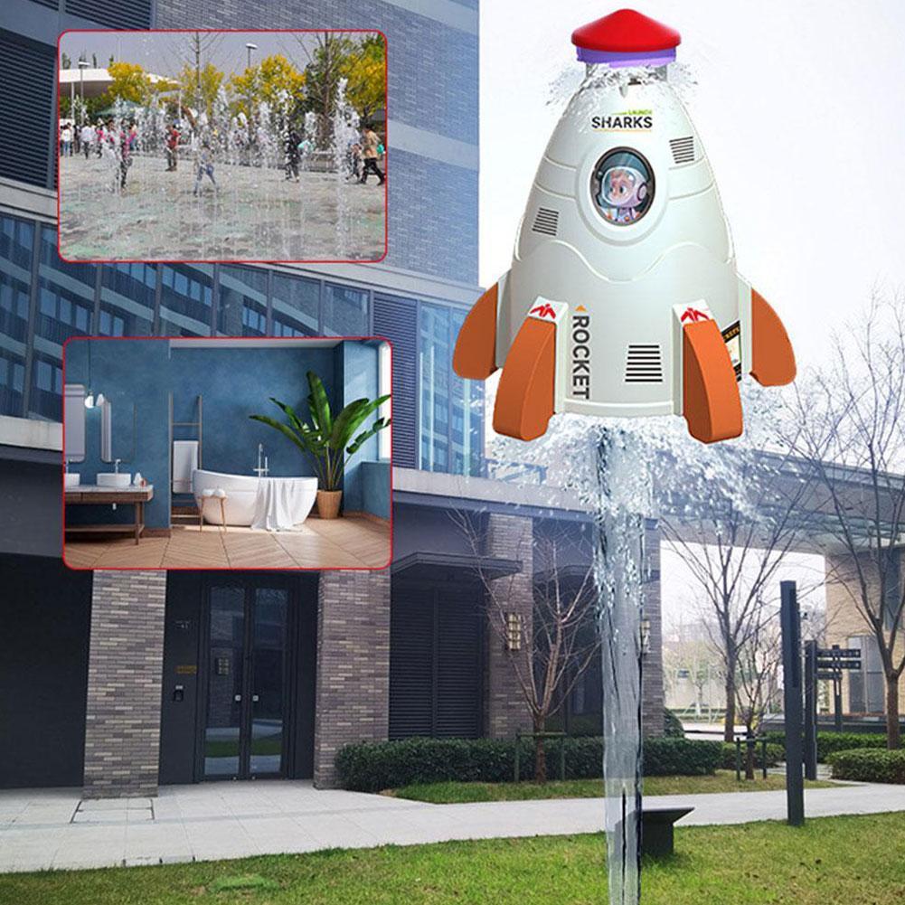 Rocket Launcher Toys Rocket Wa - Kids Outdoor Water Sprinkler 评论和价格