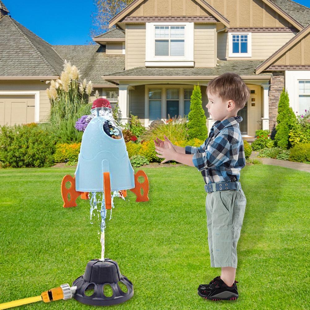 Rocket Launcher Toys Rocket Wa - Kids Outdoor Water Sprinkler 评论和价格