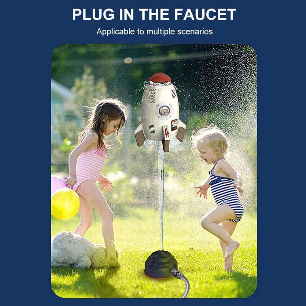 Rocket Launcher Toys Rocket Wa - Kids Outdoor Water Sprinkler 评论和价格