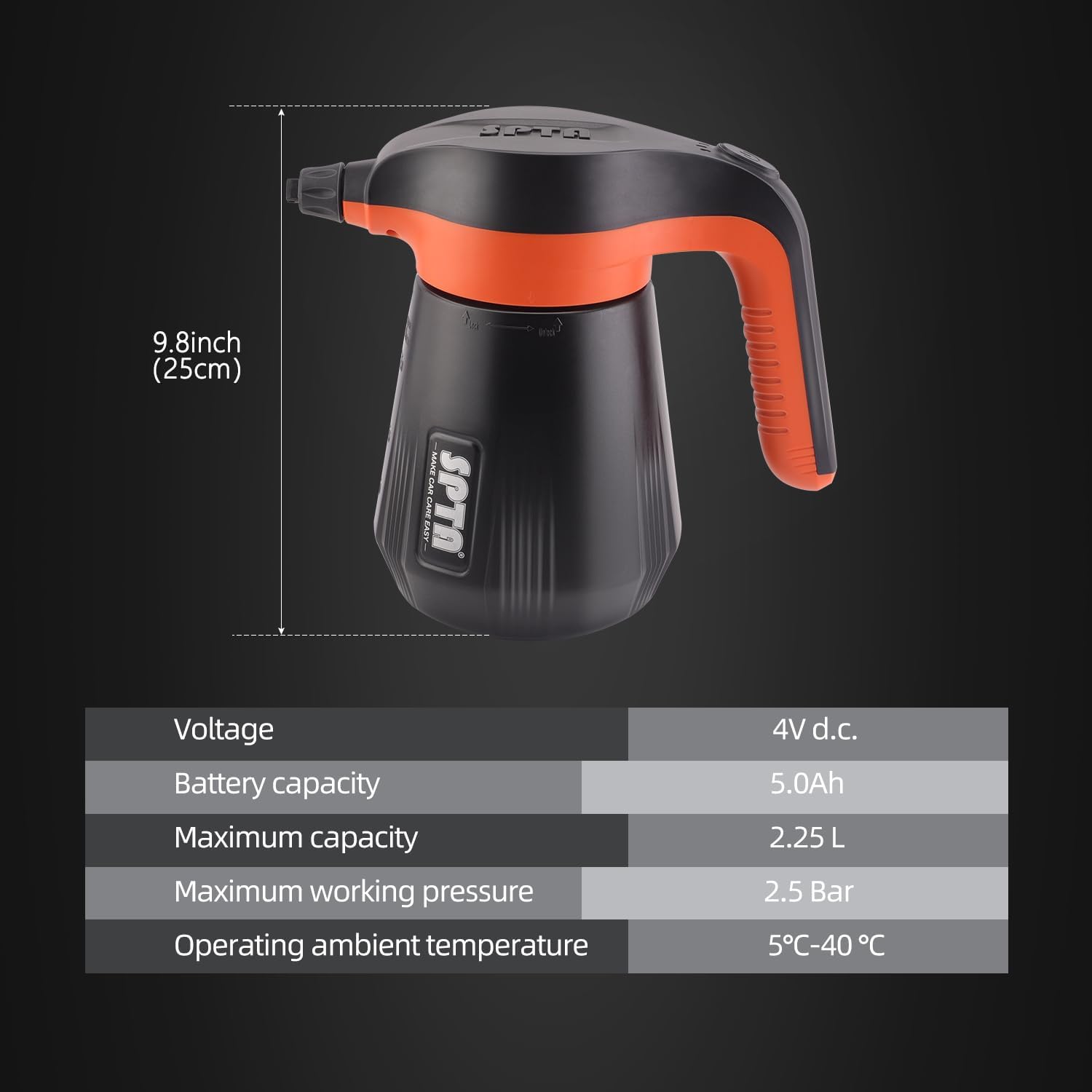 SPTA 2.25L/76 oz Electric Pres - Kids Outdoor Water Sprinkler 评论和价格
