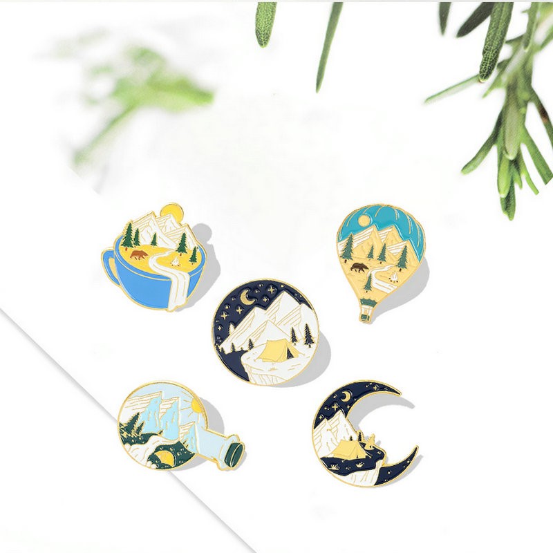 Camping Adventure Enamel Pins  - Kids Outdoor Adventure 评论和价格