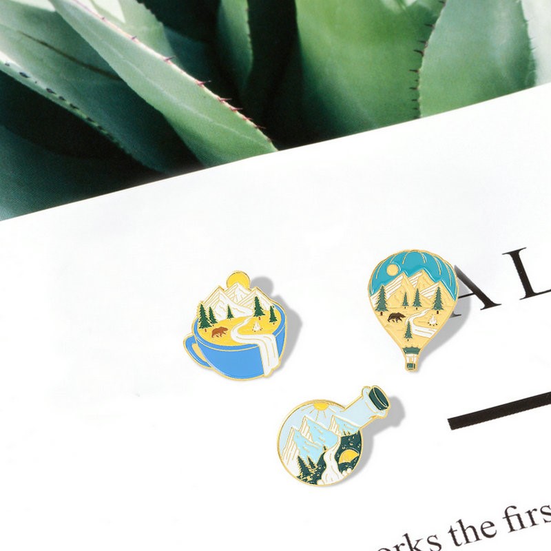 Camping Adventure Enamel Pins  - Kids Outdoor Adventure 评论和价格