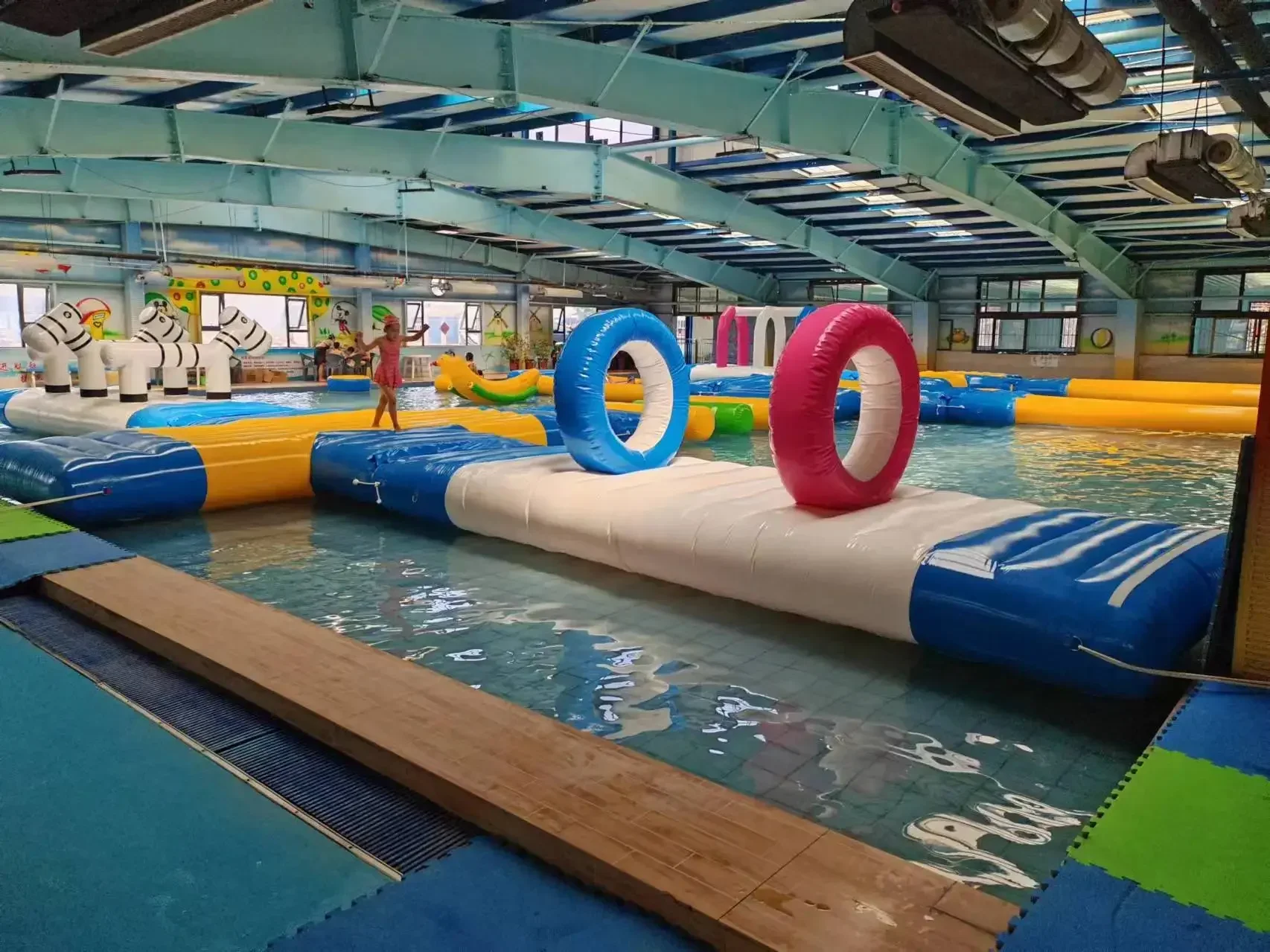 Indoor Outdoor Inflatable Wate - Kids Outdoor Water Park 评论和价格