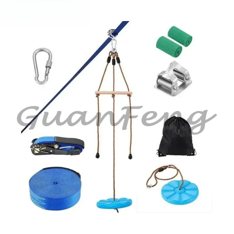 52 Ft Zip Line Kit for Adults  - Kids Outdoor Zipline 评论和价格