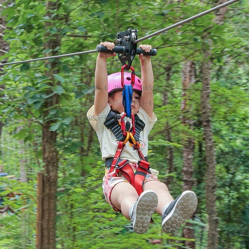 Kids Zipline Kit with Handle P - Kids Outdoor Zipline 评论和价格