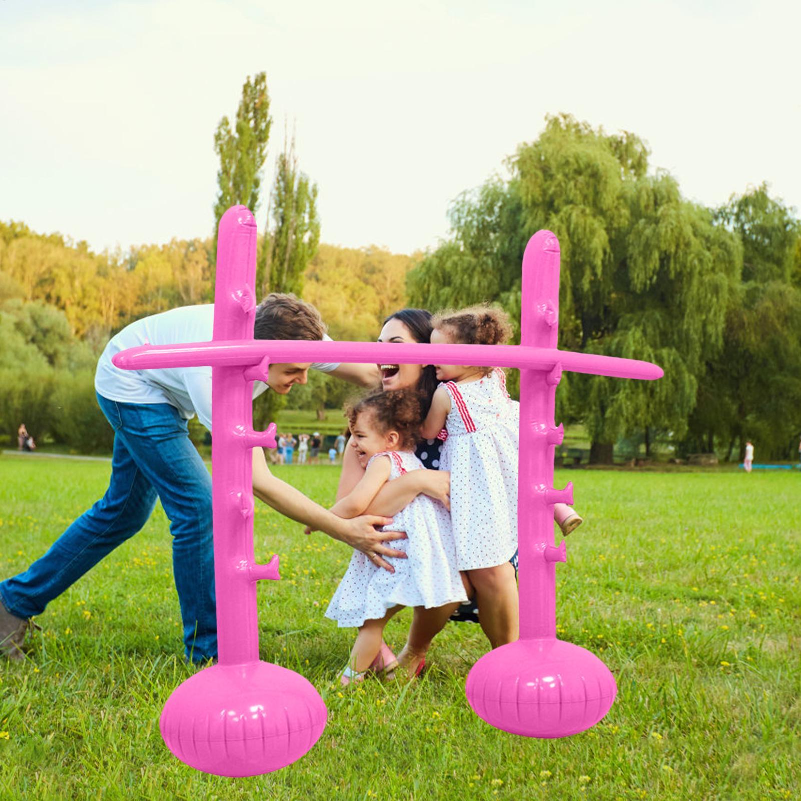 Inflatable Limbo Game Inflatab - Kids Outdoor Play Area 评论和价格
