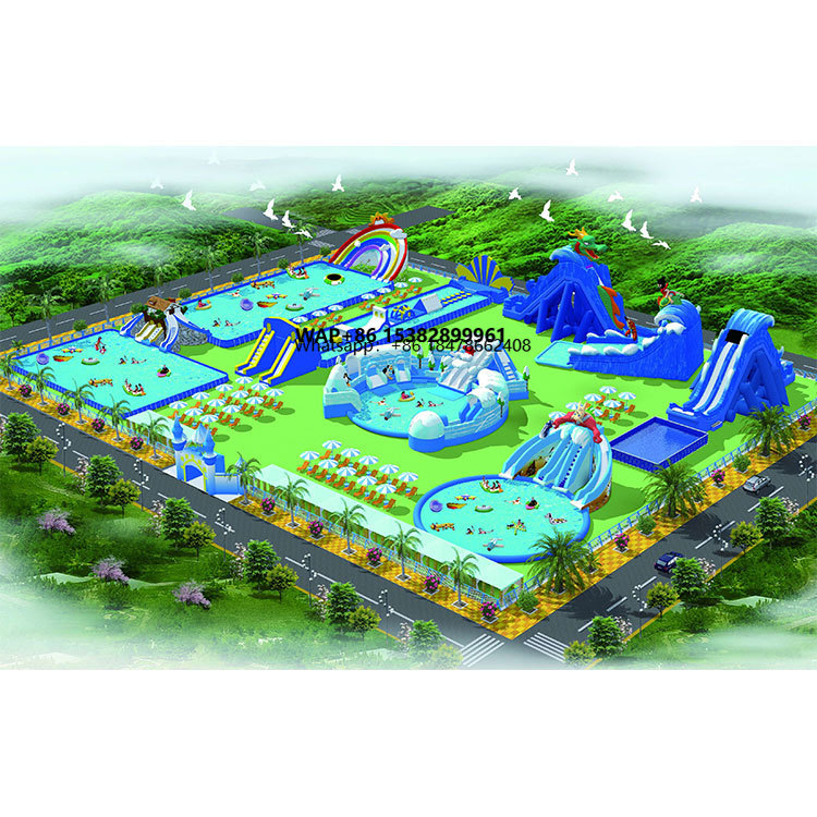Custom Made Water Park Equipme - Kids Outdoor Water Park 评论和价格