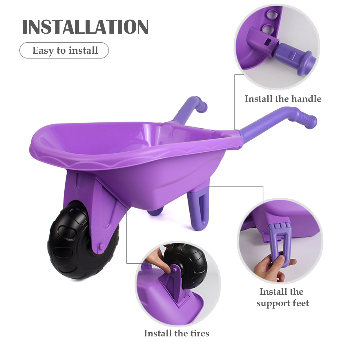 Gardening Tool Set Toys for Ki - Kids Outdoor Play Area 评论和价格
