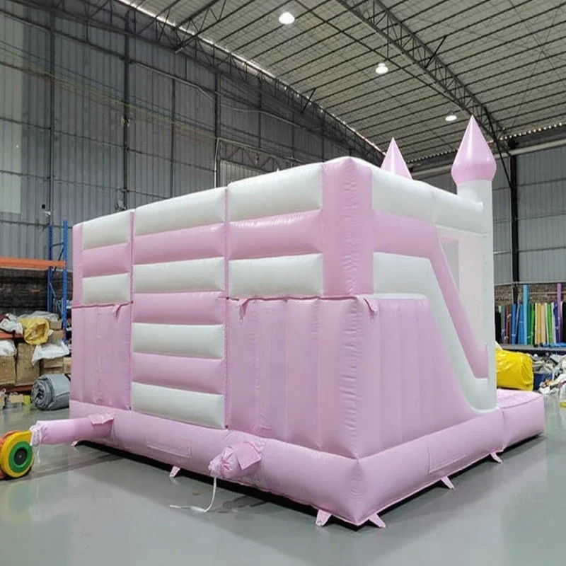 Inflatable Pink Princess Bounc - Kids Outdoor Jump House 评论和价格