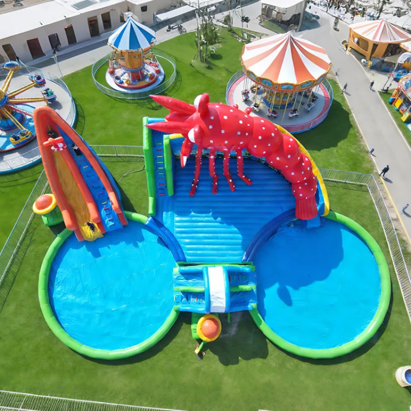 High Quality Commercial Grade  - Kids Outdoor Water Park 评论和价格