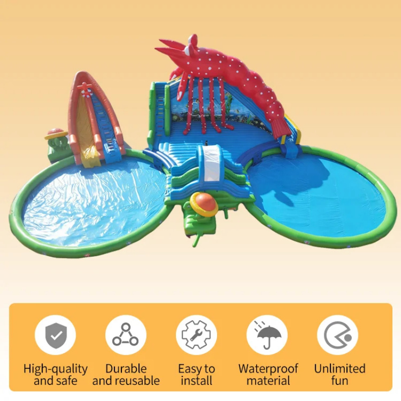High Quality Commercial Grade  - Kids Outdoor Water Park 评论和价格