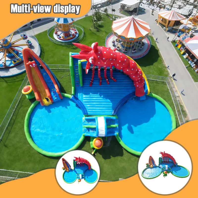 High Quality Commercial Grade  - Kids Outdoor Water Park 评论和价格