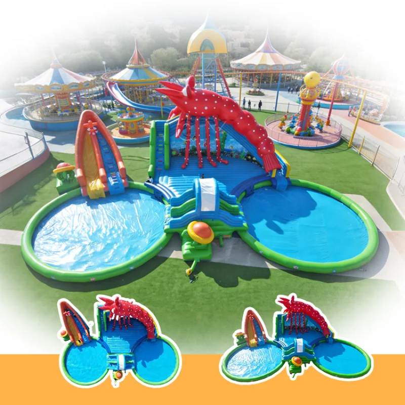 High Quality Commercial Grade  - Kids Outdoor Water Park 评论和价格