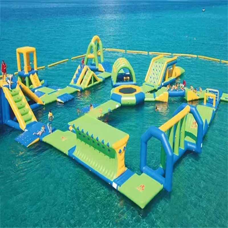 Large Inflatable Water Park wi - Kids Outdoor Water Park 评论和价格