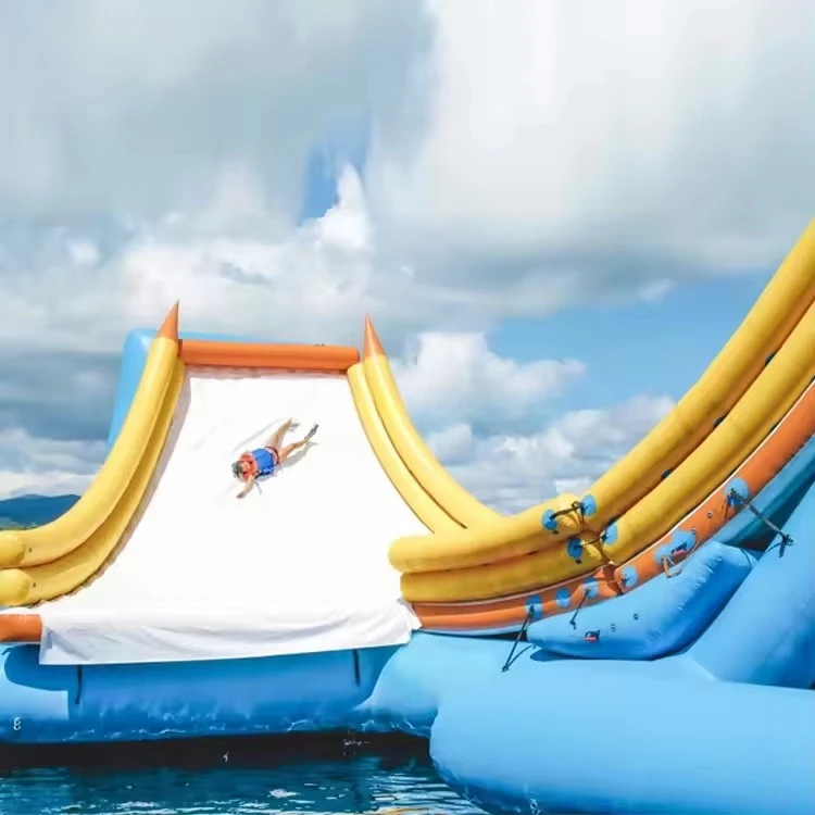 Large Inflatable Water Park wi - Kids Outdoor Water Park 评论和价格