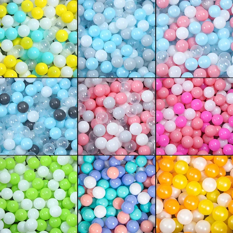 50Pcs 55MM Baby Plastic Balls  - Kids Outdoor Activity Centre 评论和价格