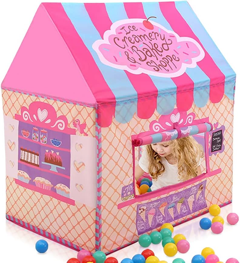 Boys Girls Toys Children Indoo - Kids Outdoor Tent 评论和价格