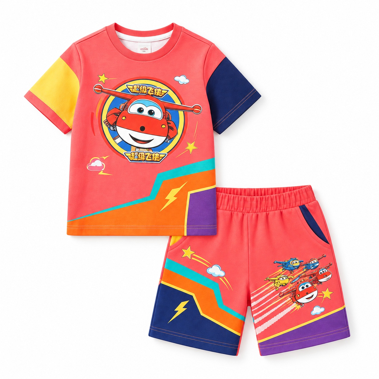 Super Wings Kids T Shirt Short - Kids Outdoor Clothing 评论和价格