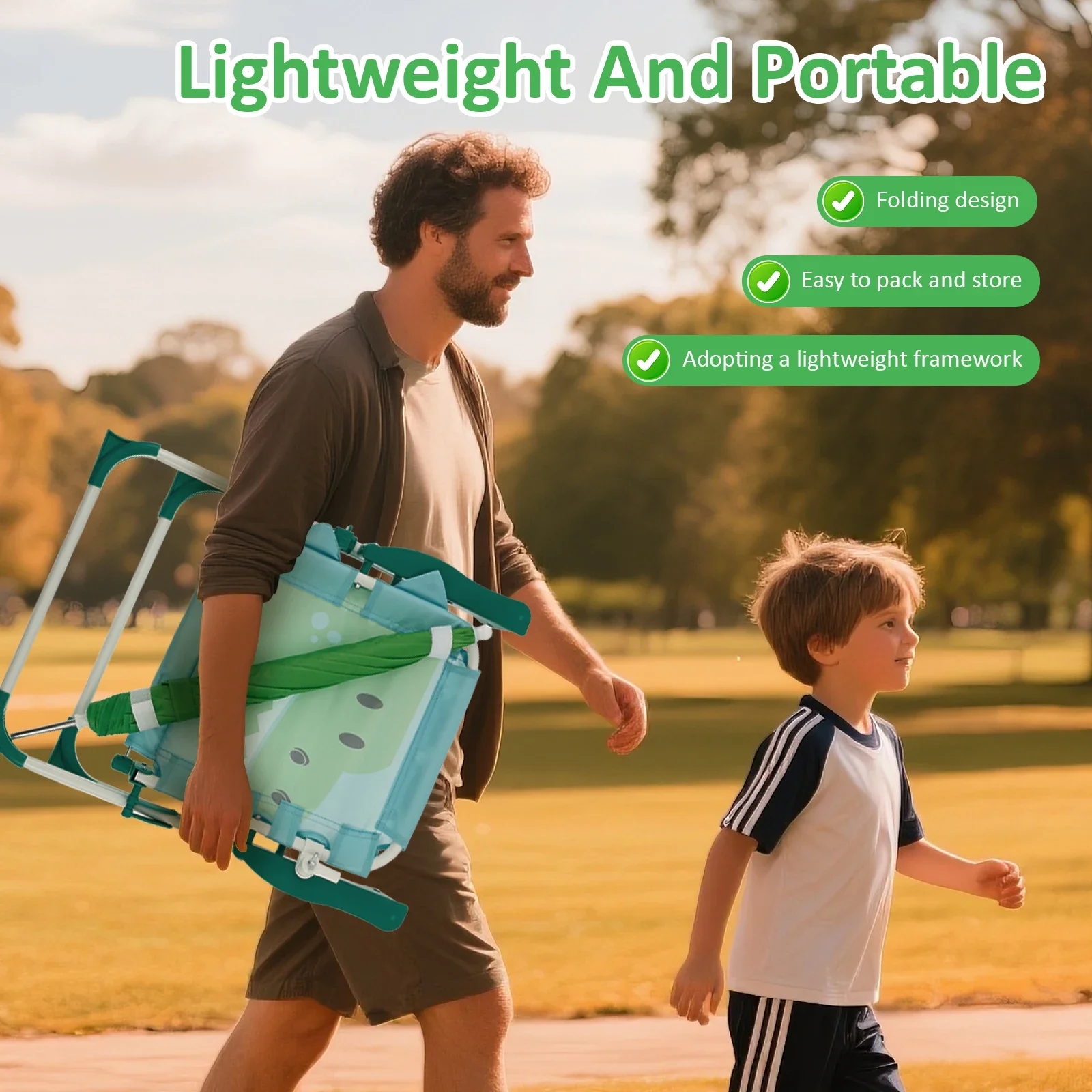 Kids Folding Beach Chair With  - Kids Outdoor Umbrella Chair 评论和价格