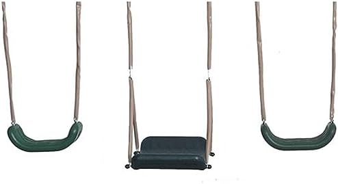 view Outdoor Play Kids Metal B - Kids Outdoor Swing Set With Slide 评论和价格