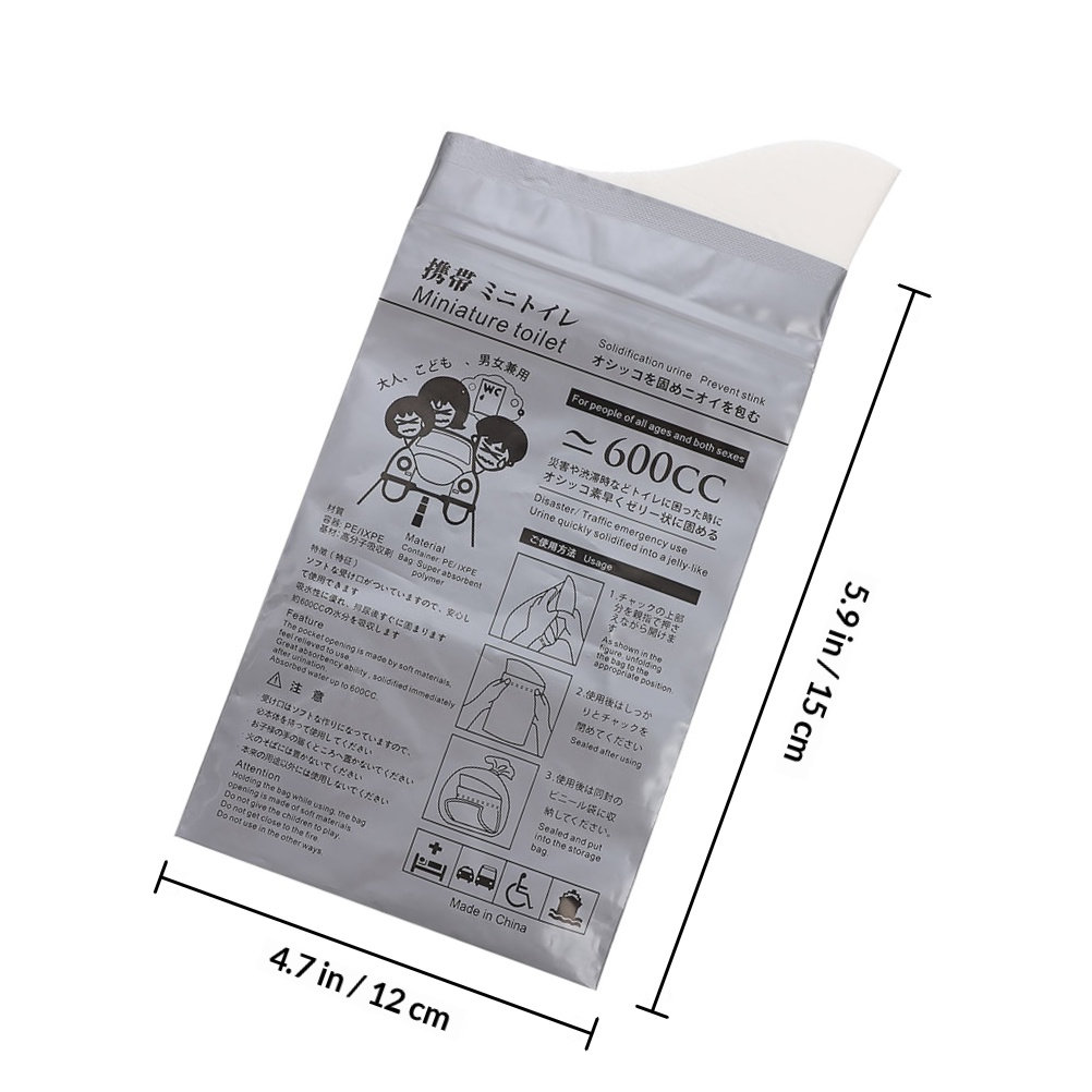 20Pcs Disposable Urine Bags Po - Kids Outdoor Urinal 评论和价格