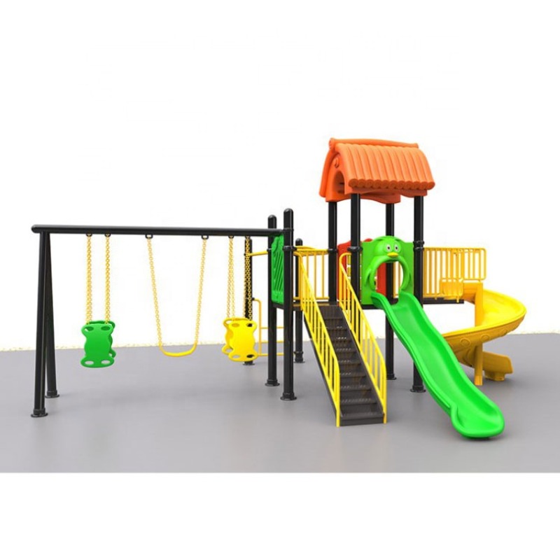 Wholesale Low Price Outdoor Am - Kids Outdoor Swing Set With Slide 评论和价格