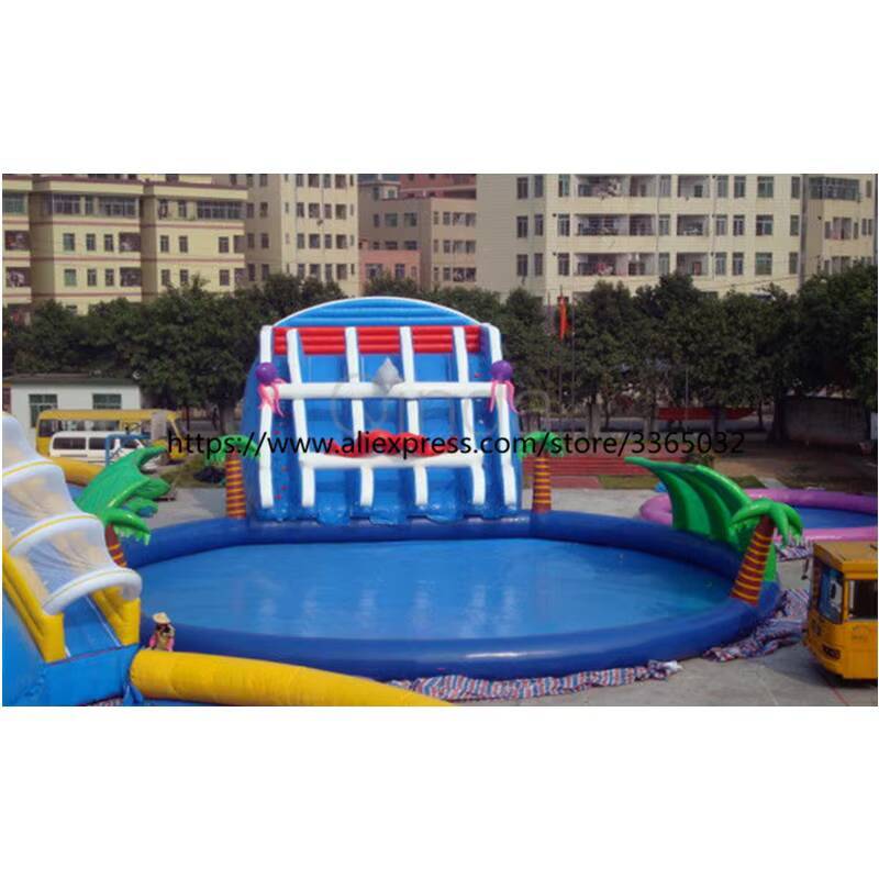 Outdoor Giant Whale Inflatable - Kids Outdoor Water Park 评论和价格