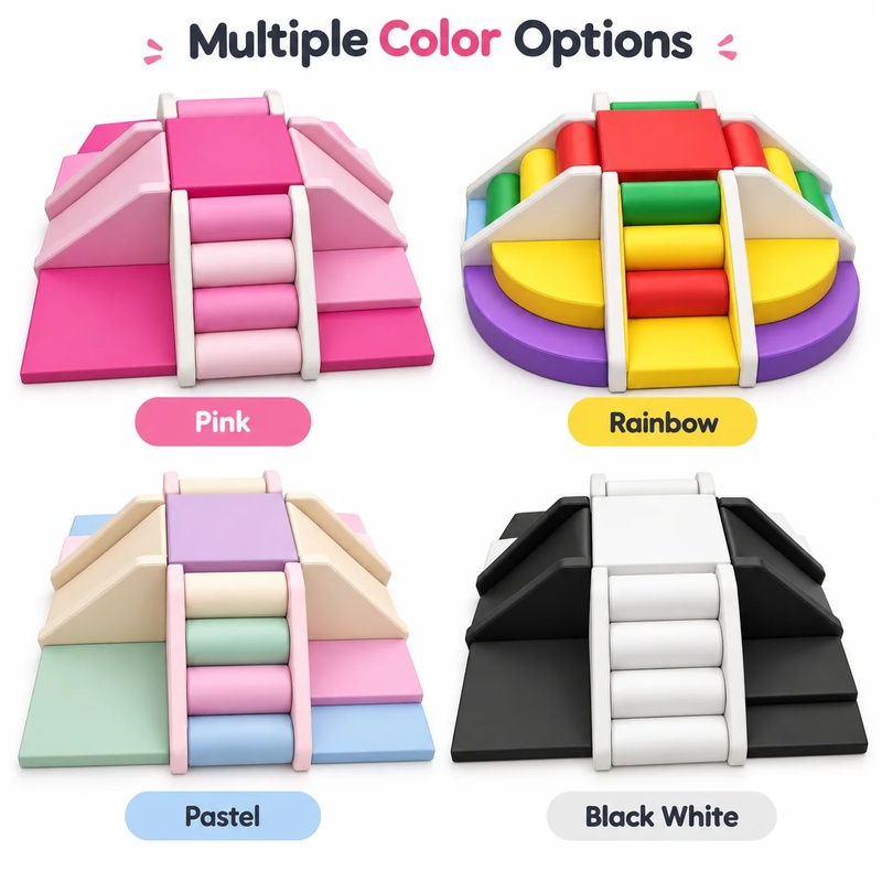 Colorful White Pink Red Beige  - Kids Outdoor Play Area 评论和价格