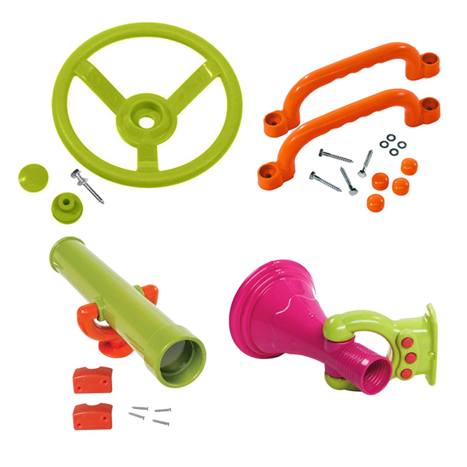 4 Pieces Jungle Gym Kingdom Pl - Kids Outdoor Jungle Gym 评论和价格